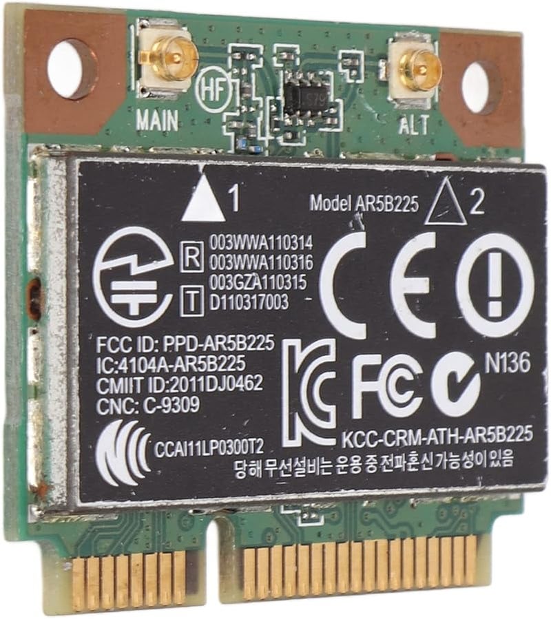 بطاقة شبكة عالية السرعة 300 ميغابت في الثانية من نوع PCIE لمحولات HP CQ43 وCQ58 وDV4 وDV7 وG4 وG6 وG7 - Image 5